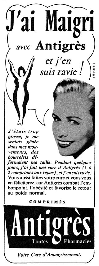 Advert Antigres 1956