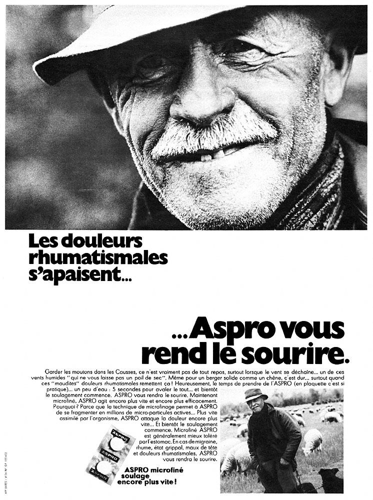 Advert Aspro 1969