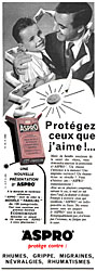 Advert Aspro 1954