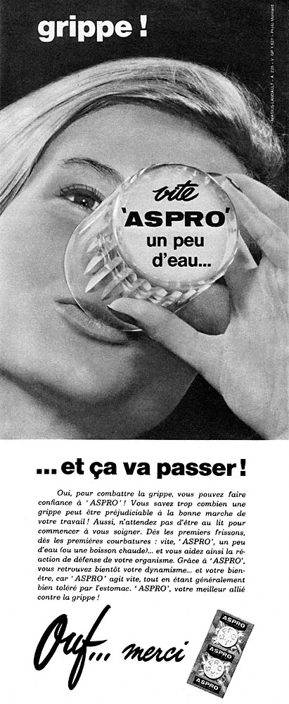 Advert Aspro 1966