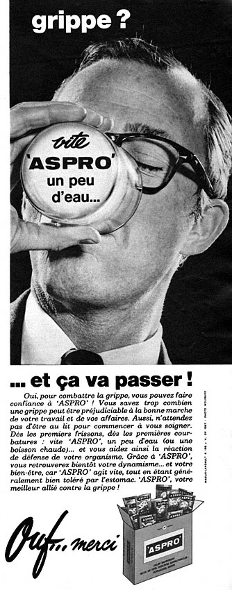 Advert Aspro 1966