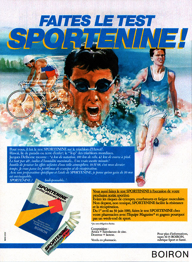 Advert Boiron 1989
