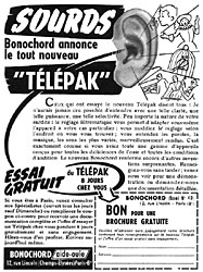 Advert Bonochord 1955