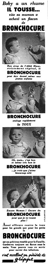 Advert Bronchocure 1952