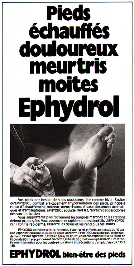 Advert Ephydrol 1987