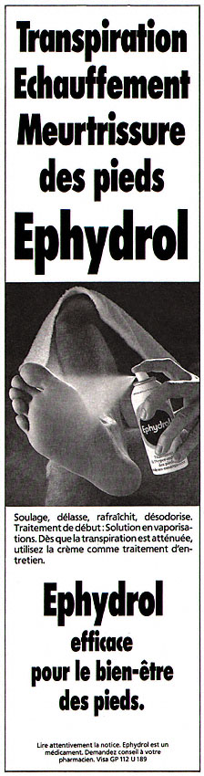 Advert Ephydrol 1988