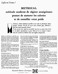 BrandMetrecal 1961