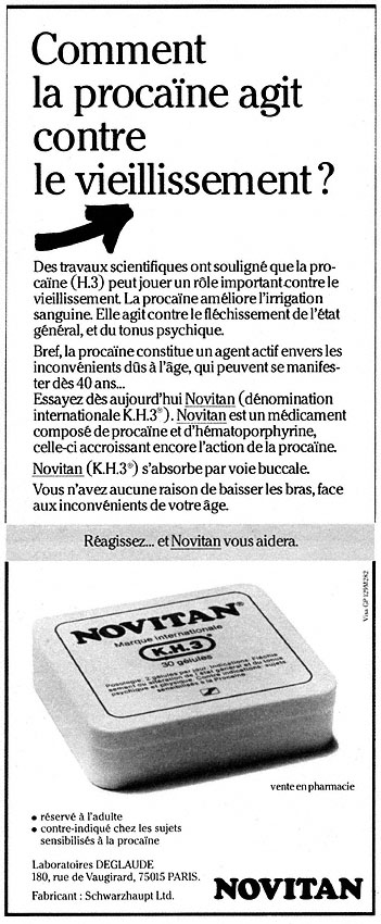 Advert Novitan 1981