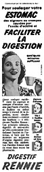 Advert Rennie 1957