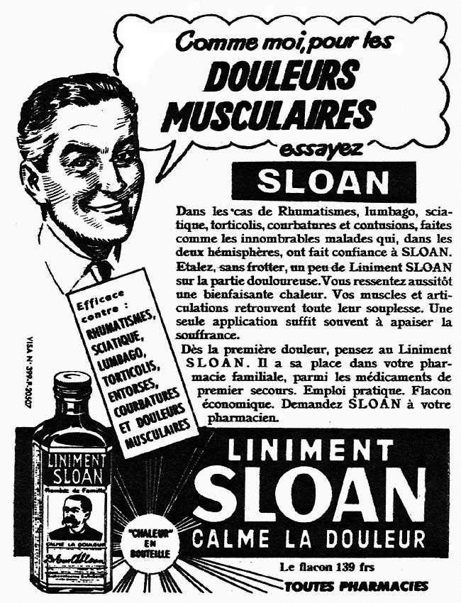 Advert Sloan 1955