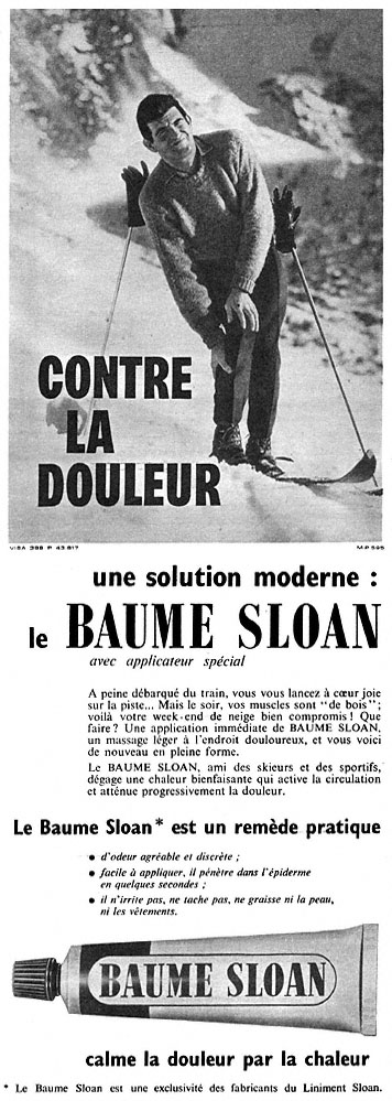 Advert Sloan 1960