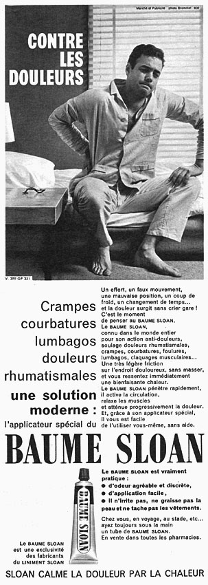 Advert Sloan 1961