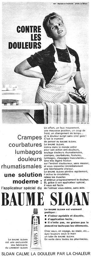 Advert Sloan 1961