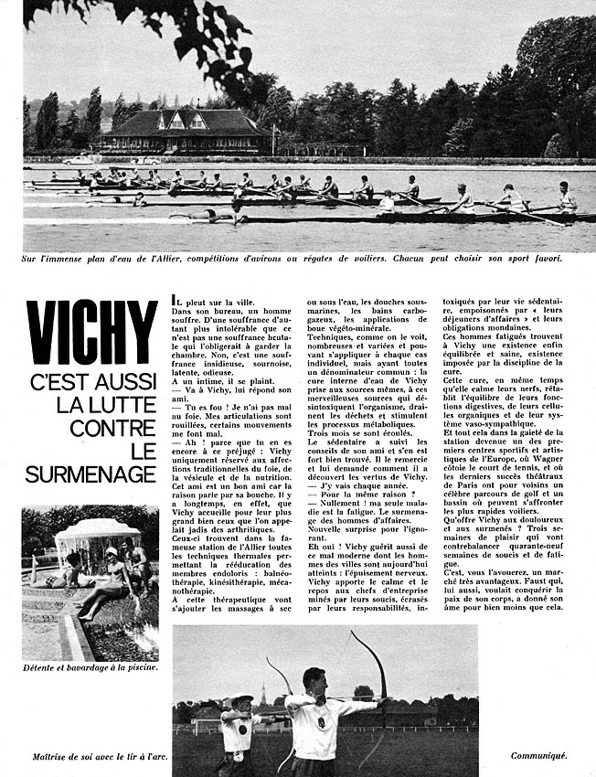 Advert Vichy 1968