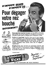 Advert Vicks 1954