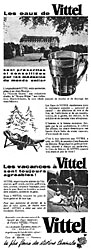 Advert Vittel 1956