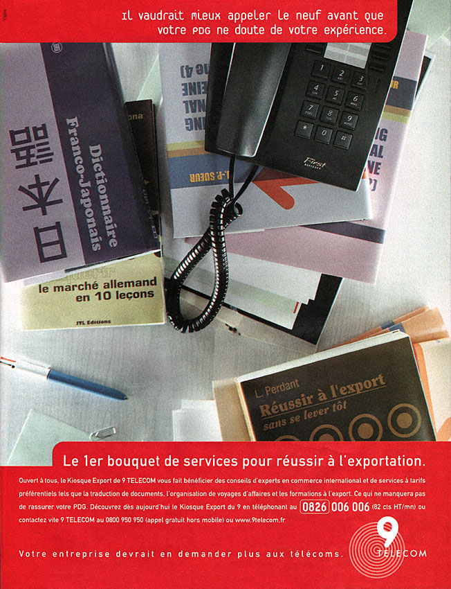 Advert 9 Telecom 2000