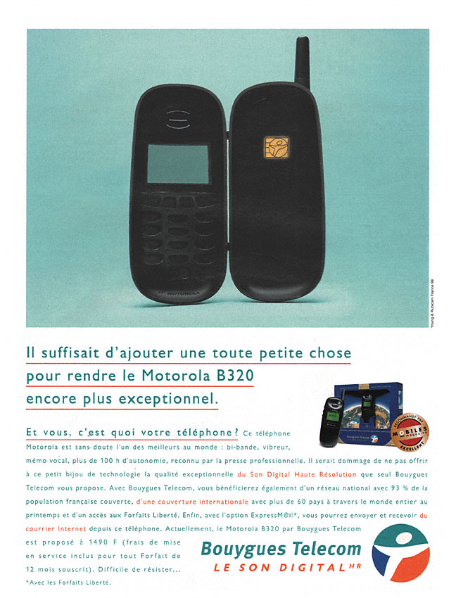 Advert Bouygues 1999