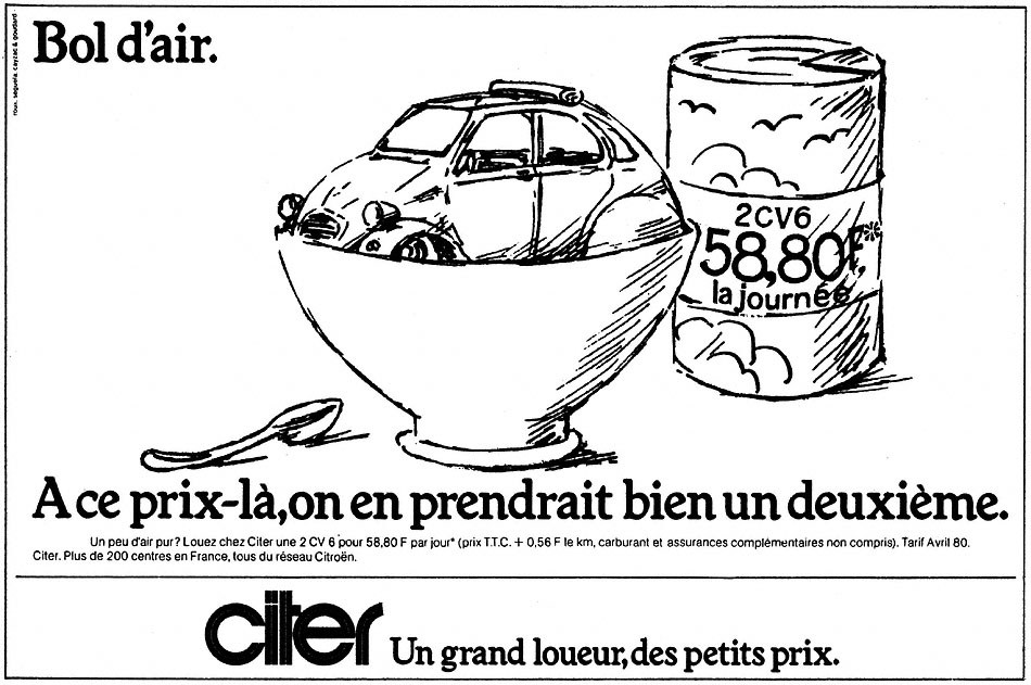 Advert Citer 1980