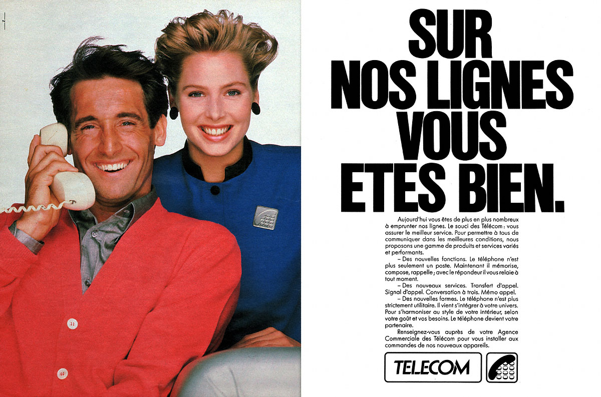 Advert France Telecom 1987