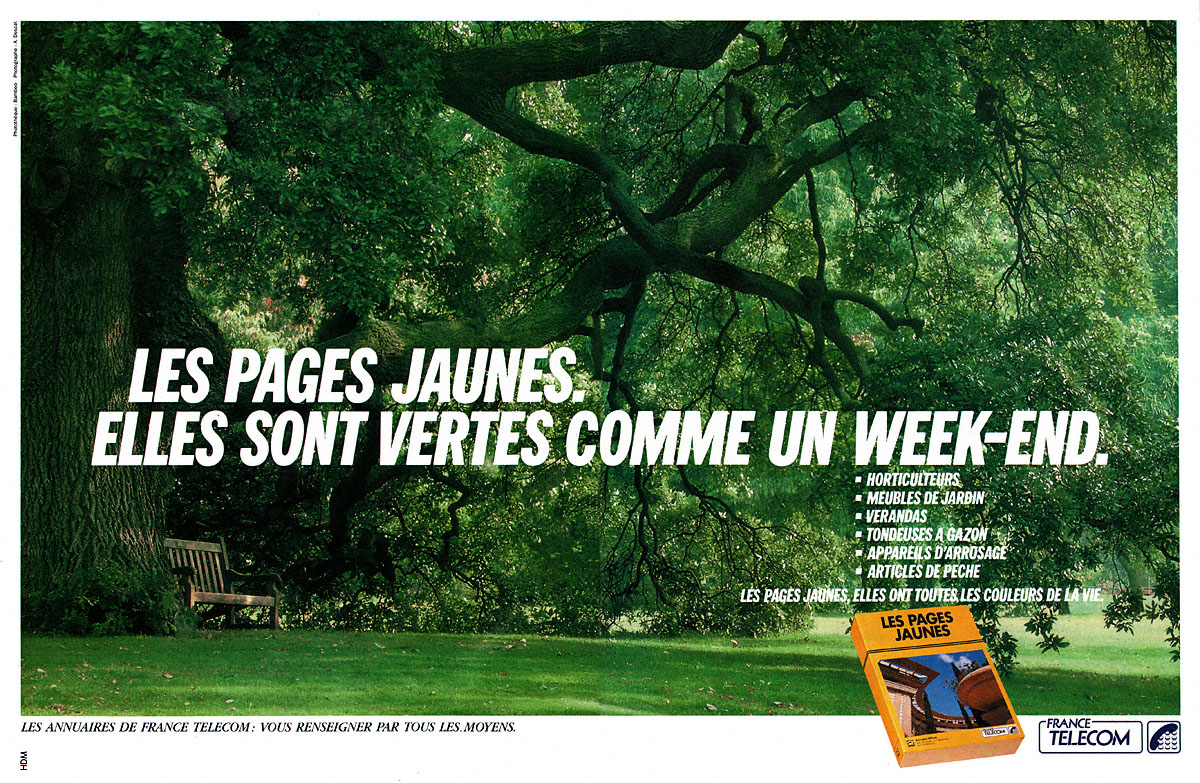 Advert France Telecom 1990