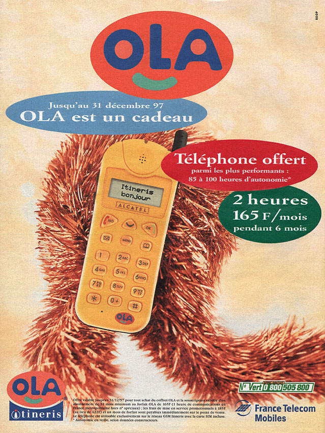 Advert France Telecom 1997