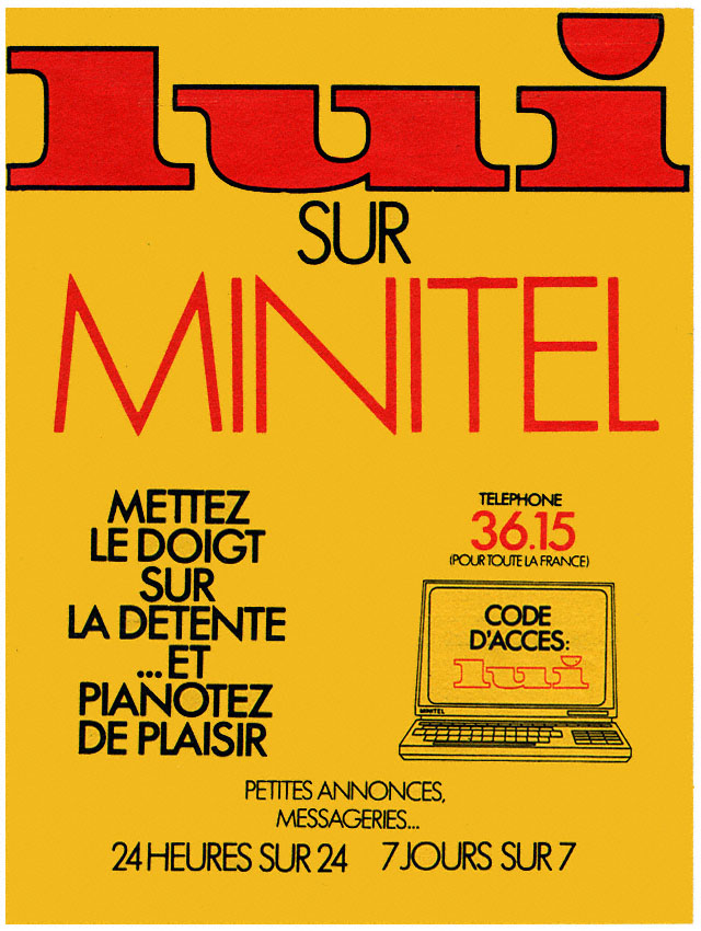 Advert Minitel 1987