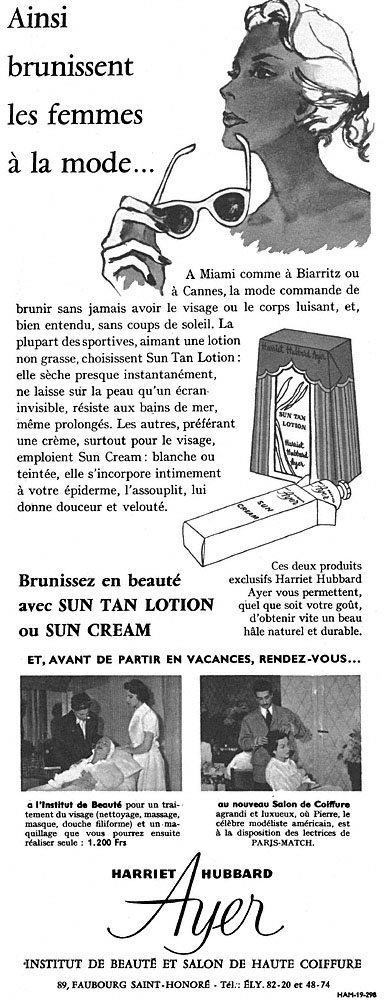 Advert Ayer 1954