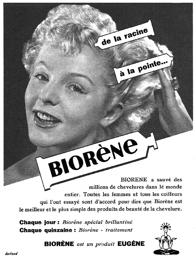 Advert Biorne 1953