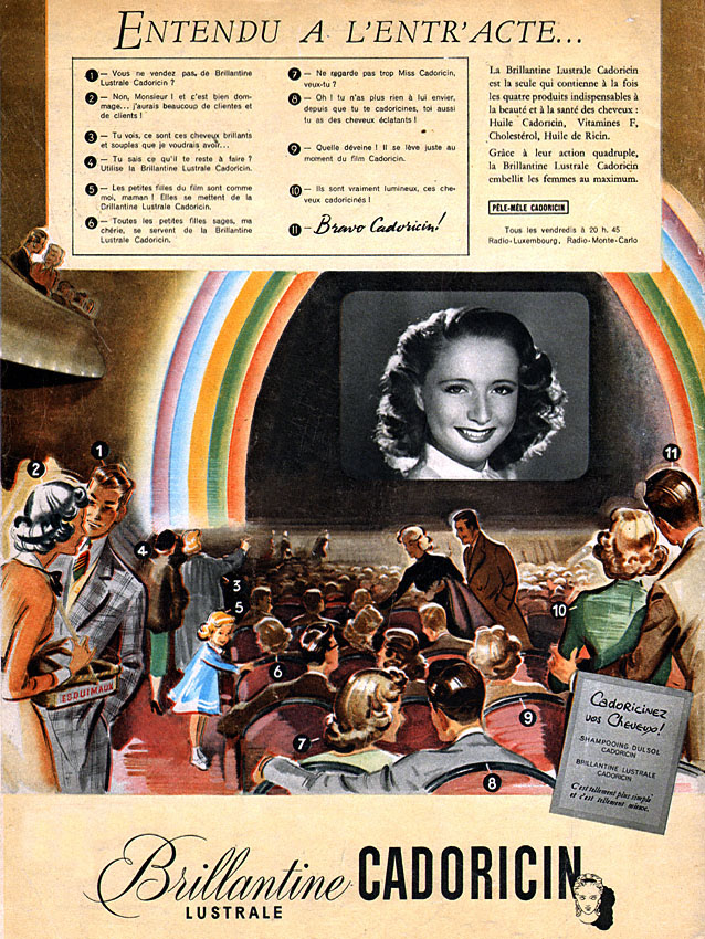 Advert Cadoricin 1949