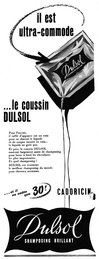Advert Cadoricin 1956
