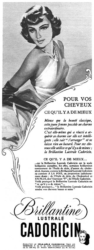 Advert Cadoricin 1949