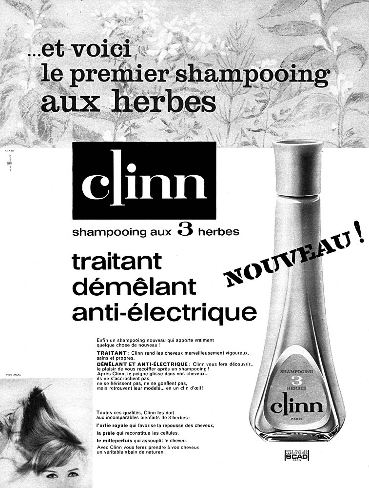 Advert Clinn 1962