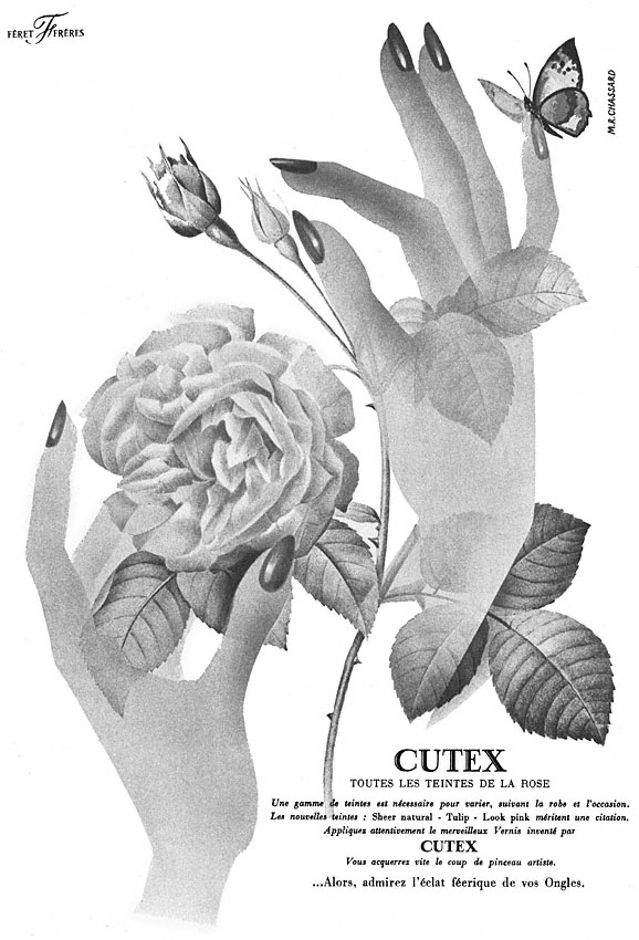 Advert Cutex 1949