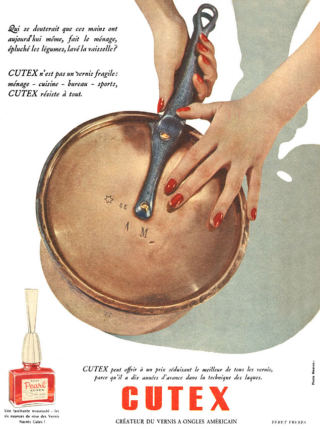 Advert Cutex 1951