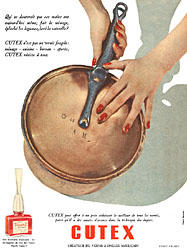 Advert Cutex 1951