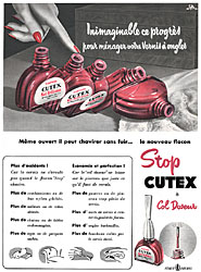 Advert Cutex 1951