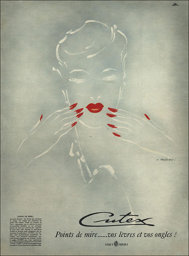 Advert Cutex 1953
