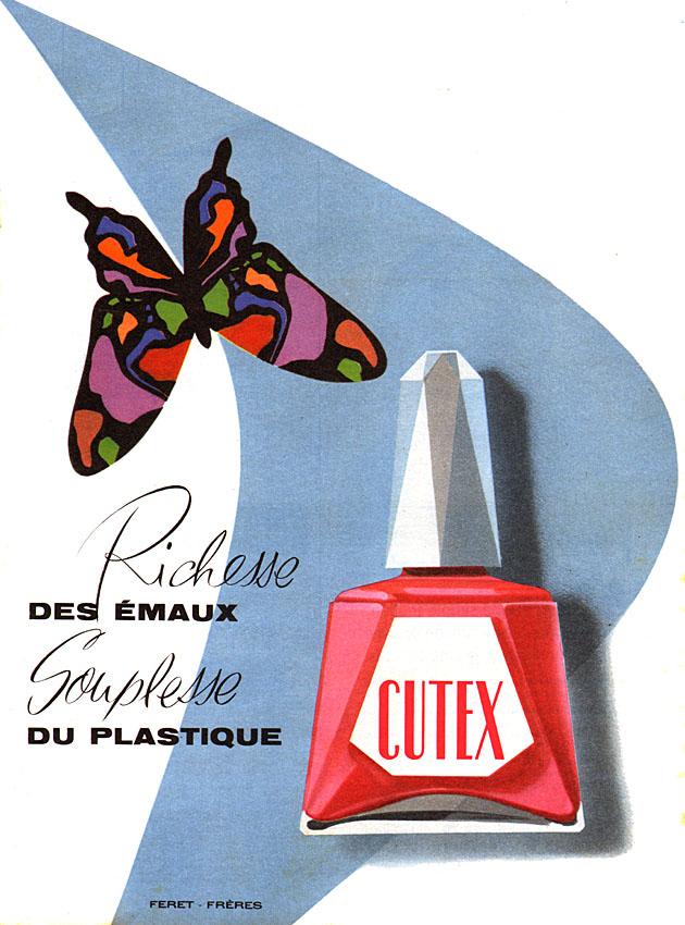 Advert Cutex 1956