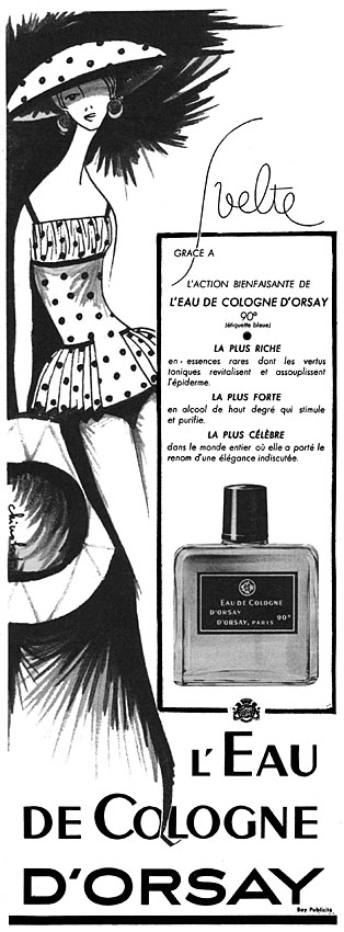 Advert D'Orsay 1957