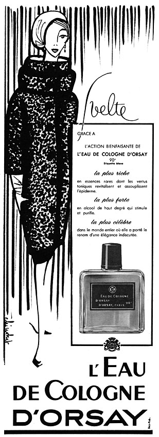 Advert D'Orsay 1957
