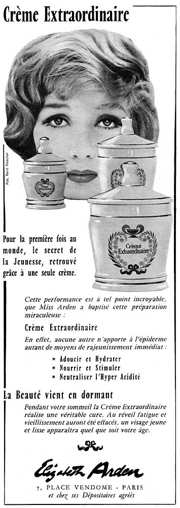 Advert Elizabeth Arden 1959