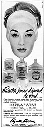 Advert Elizabeth Arden 1959