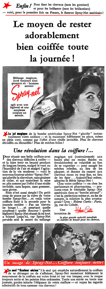 Advert Helene Curtis 1954