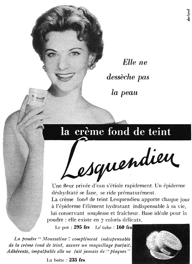 Advert Lesquendieu 1954
