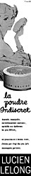 Advert Lucien Lelong 1954