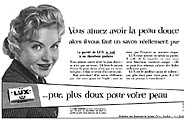 Advert Lux 1956