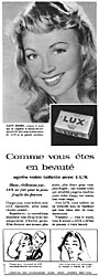 Advert Lux 1957