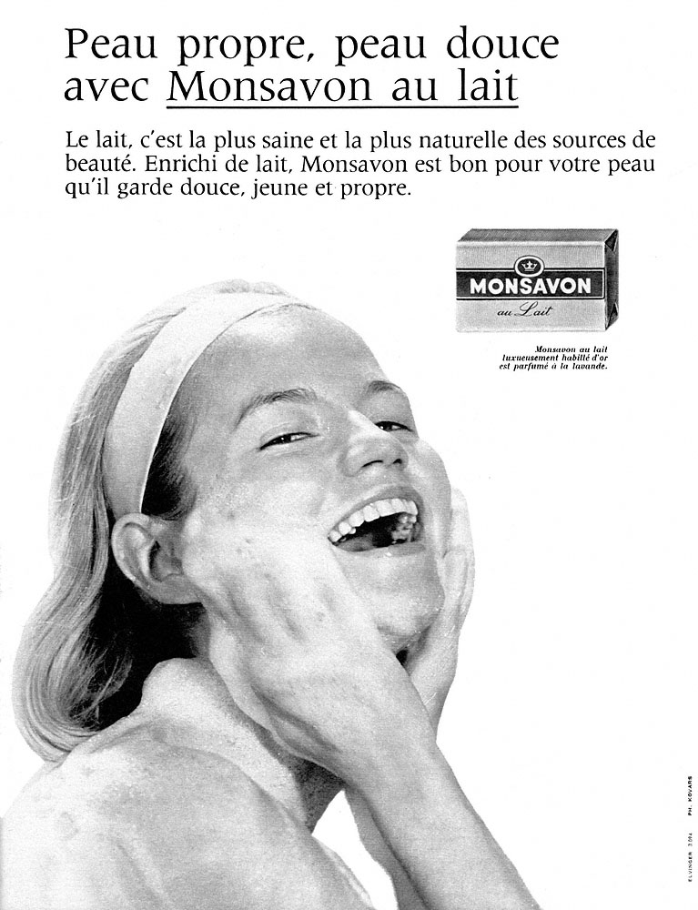 Advert Monsavon 1962