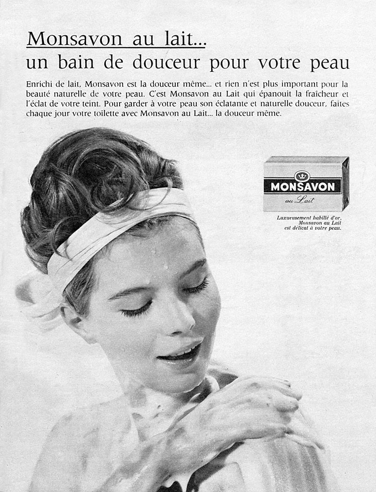 Advert Monsavon 1962